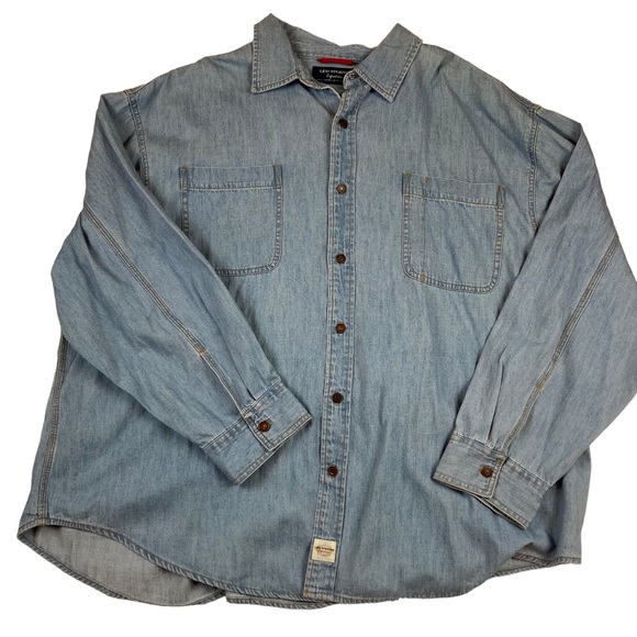 Signature by Levi Strauss Other - Levi’s Signature Denim Button Front Shirt - 3XL